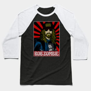 Vintage Rob Zombie  Pop Aart Baseball T-Shirt